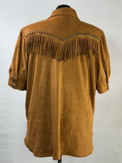 CF88-5 FAUX SUEDE TOP 2X