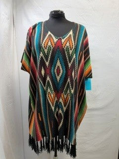 CF103-14SERAPE PONCHO S/M