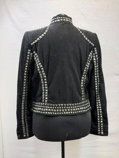 CF86-71 BLK SUEDE RENEGADE JACKET XL