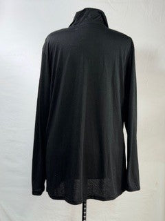 CF88-7 BLK KNIT BLOUSE 2X