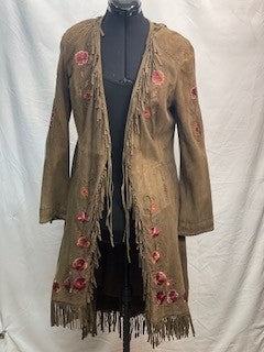 CF19-26 3/4 LENGTH SUEDE JKT-  S