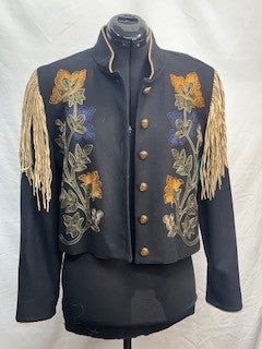 CF19-33 EMB/FRINGE JACKET S