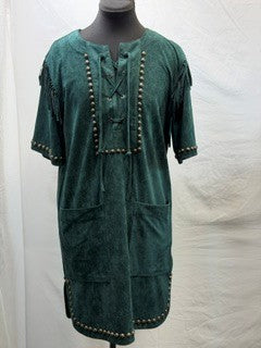 CF18-2 GREEN FAR OUT WEST DRESS XS