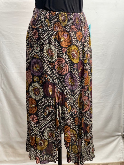 CF70-14 PRINT SKIRT L