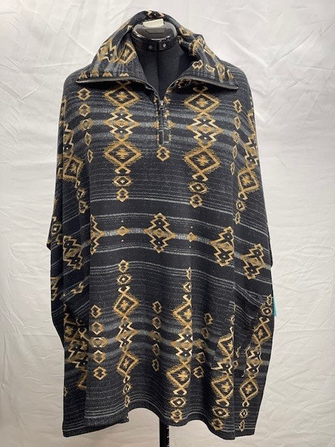 CF54-11 NAVY PONCHO L/XL