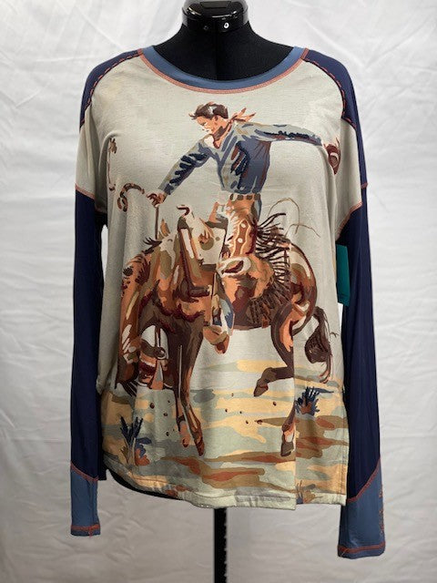 CF54-12 BRONC TOP XL