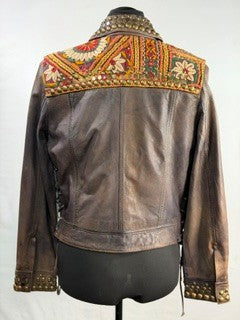 CF97-9 BROWN/EMB JACKET M