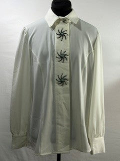 CF38-49 CREAM BLOUSE M