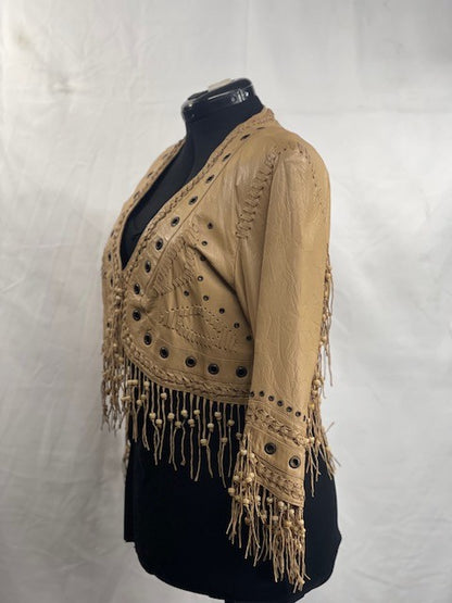 CF26-25 CREAM BOLERO WITH BUTERFLY L