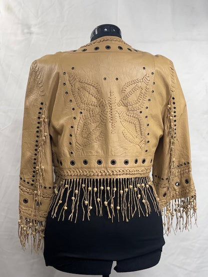 CF26-25 CREAM BOLERO WITH BUTERFLY L