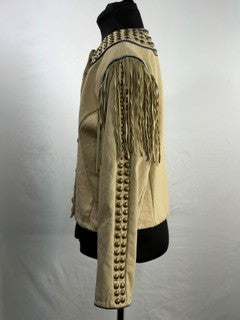 CF97-7 COTTON/STUDD JACKET L