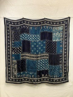CF38-54 DDR NAVY PATCH SCARF 35X35