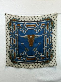 CF76-41 BULL/ARROW SCARF 25X25