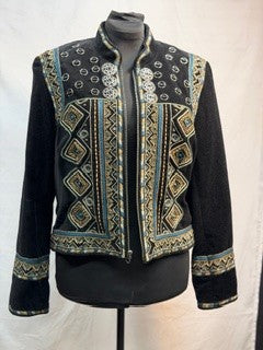 CF86-5 VELVET JACKET W/ EMB XL