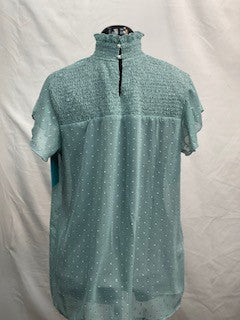 CF77-13 HIGH NECK BLOUSE M