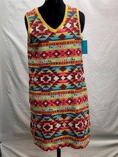 CF77-12 V NECK DRESS M