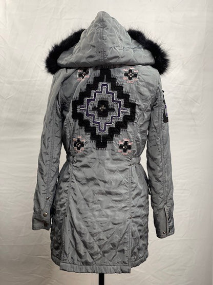 CF6-12 QUILTED COAT XS