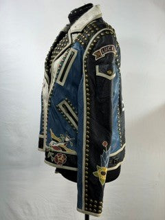 CF33-167 BLUE MIDNIGHT COWBOY JACKET 2X