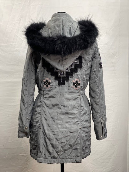 CF6-12 QUILTED COAT XS