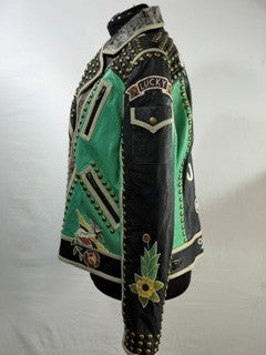 CF33-168 GRN MIDNIGHT COWBOY JACKET 2X