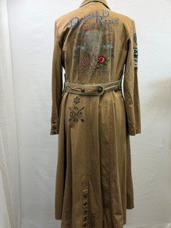 CF3-39 VINTAGE COTTON DUSTER L