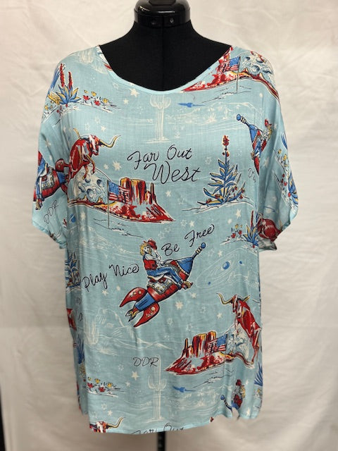 CF53-8 COW OVER MOON TOP-M