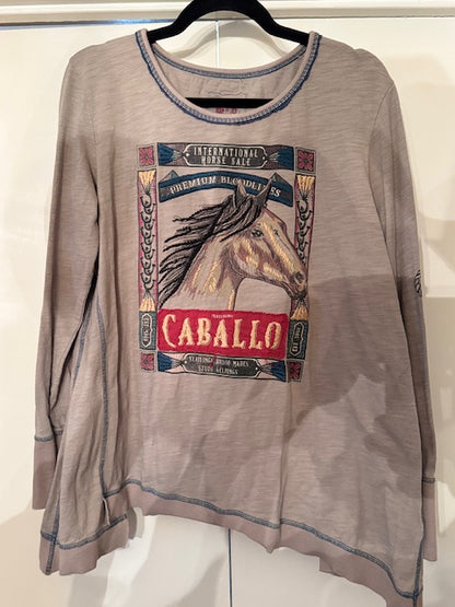 CF81-10 CABALLO LS TEE-M