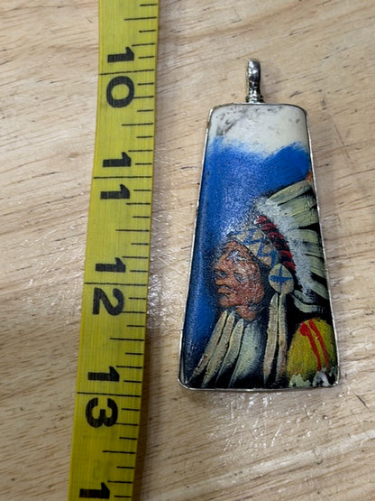 CF58-7 COREEN CORDOVA INDIAN PENDANT