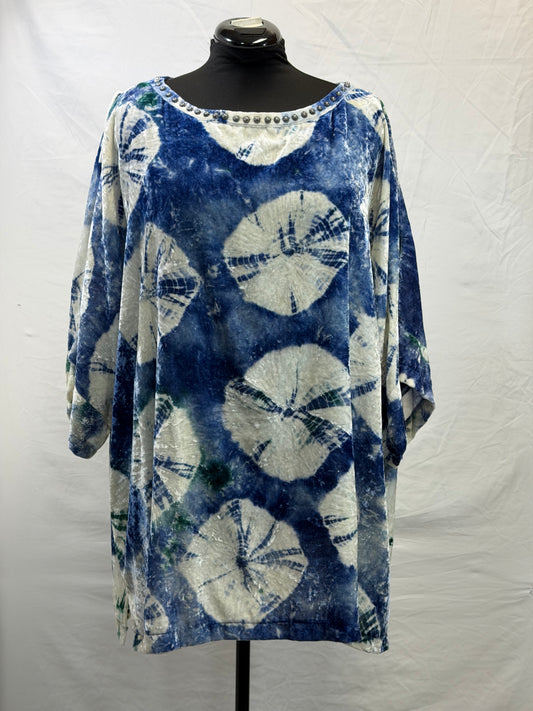 CF105-26 SAND DOLLAR VELVET TOP 2X
