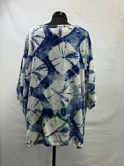 CF105-26 SAND DOLLAR VELVET TOP 2X
