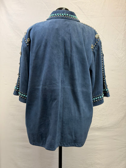 CF105-28 SS SUEDE JACKET 2X