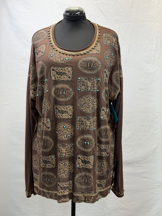 CF105-33 BUCKLES TOP 2X