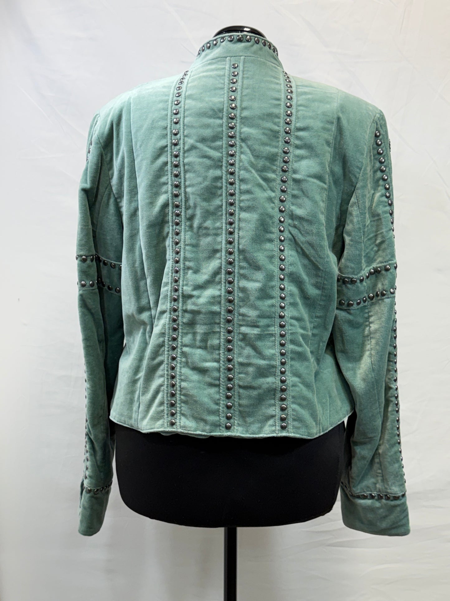 CF86-87 GREEN VEVET JACKET XL