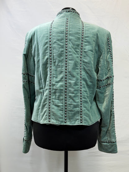 CF86-87 GREEN VEVET JACKET XL