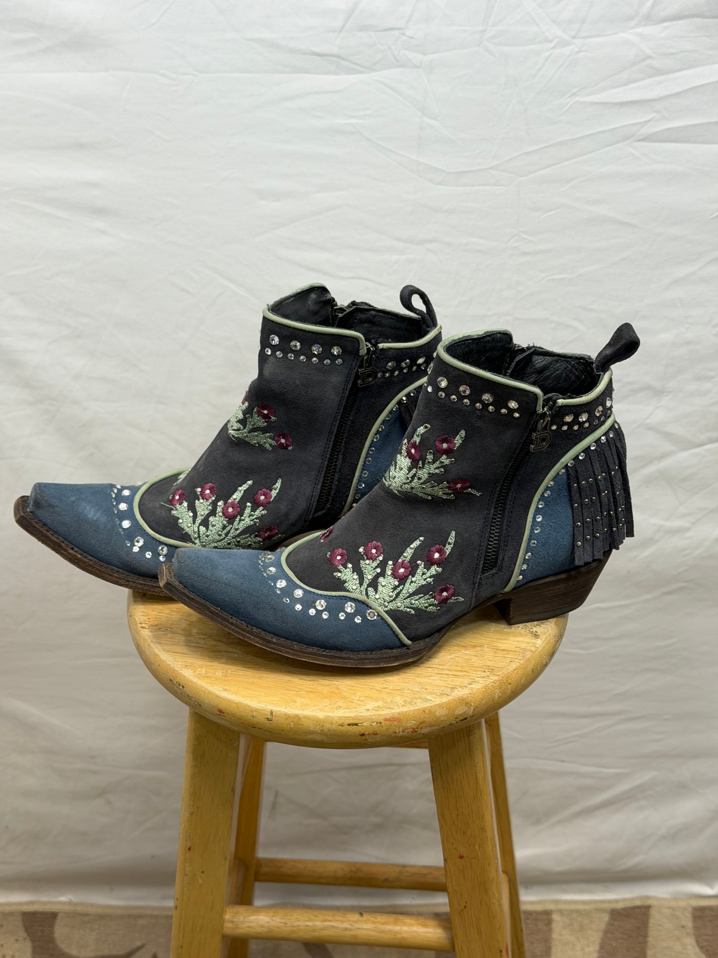 CF47-11 BLUE CACTUS BOOTIE 10.5