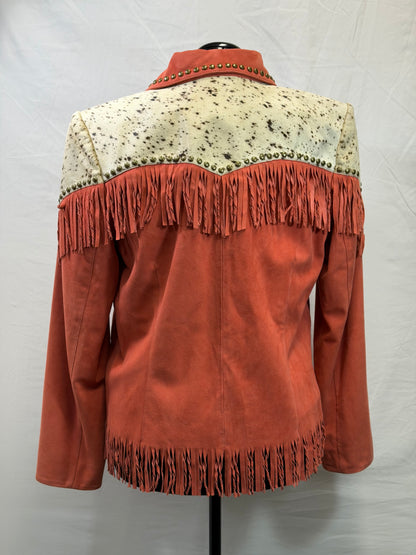 CF33-199 SALMON/COWHIDE JACKET XL