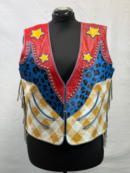 CF33-201 RED/WHT/BLUE STASR VEST XL