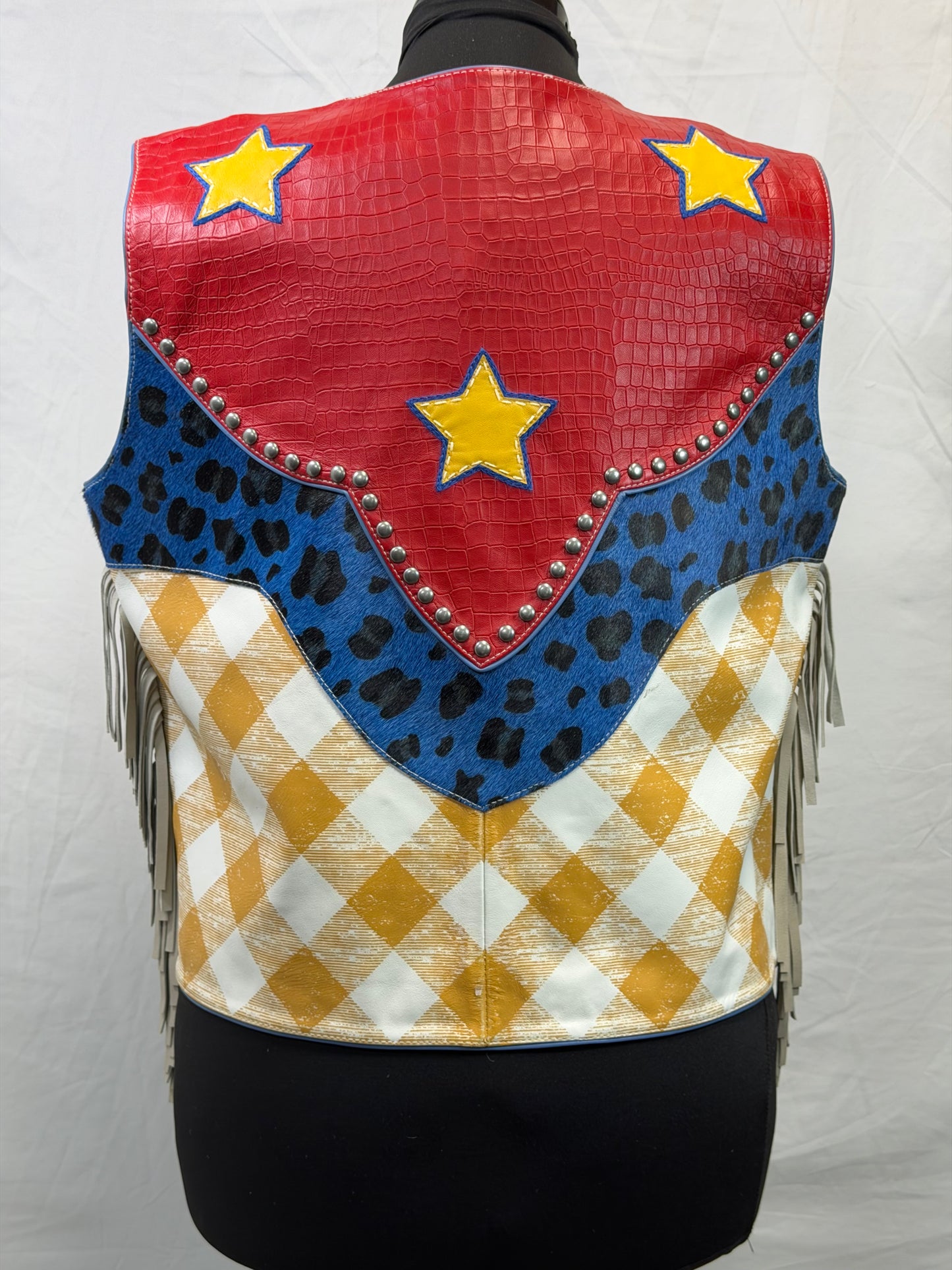 CF33-201 RED/WHT/BLUE STASR VEST XL
