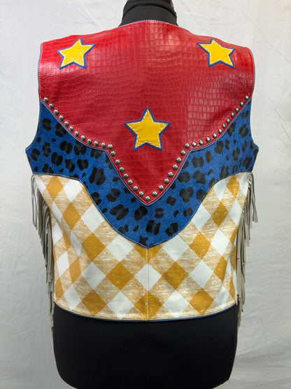 CF33-201 RED/WHT/BLUE STASR VEST XL