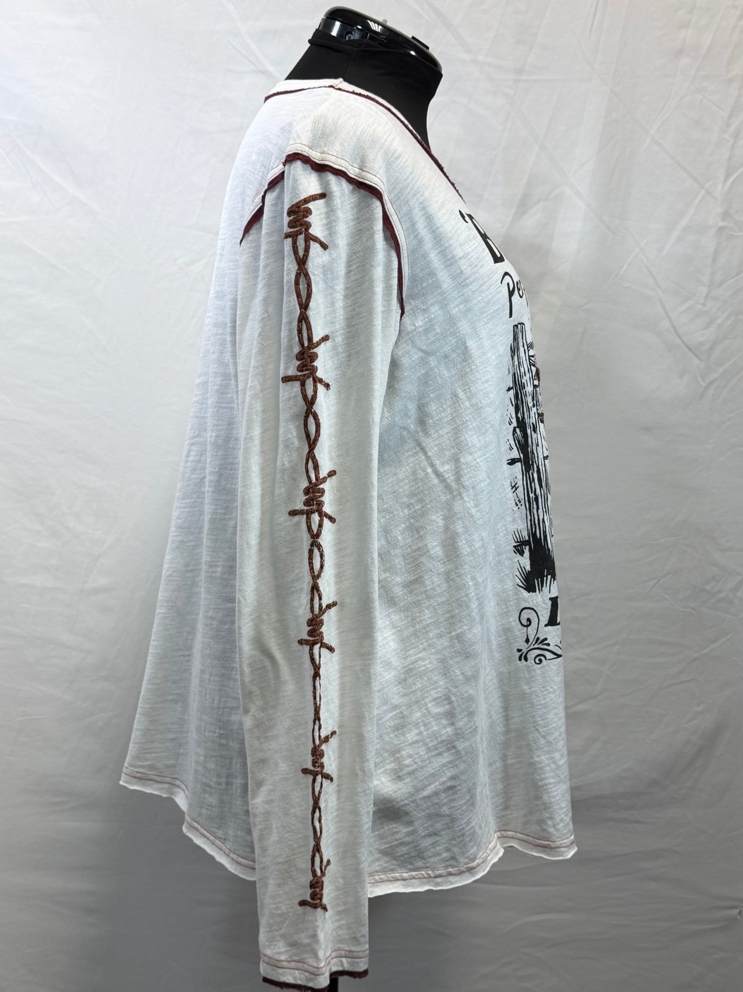 CF33-205 BOB WIRE TOP XL