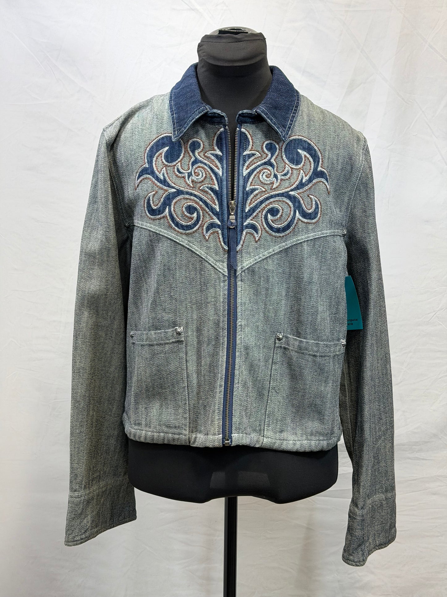 CF84-22 HEAD'EM UP DENIM JACKET L