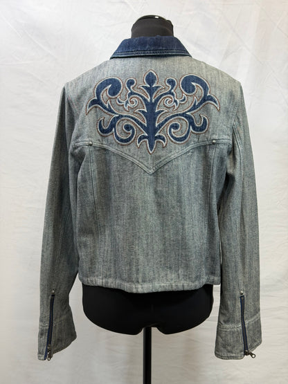 CF84-22 HEAD'EM UP DENIM JACKET L