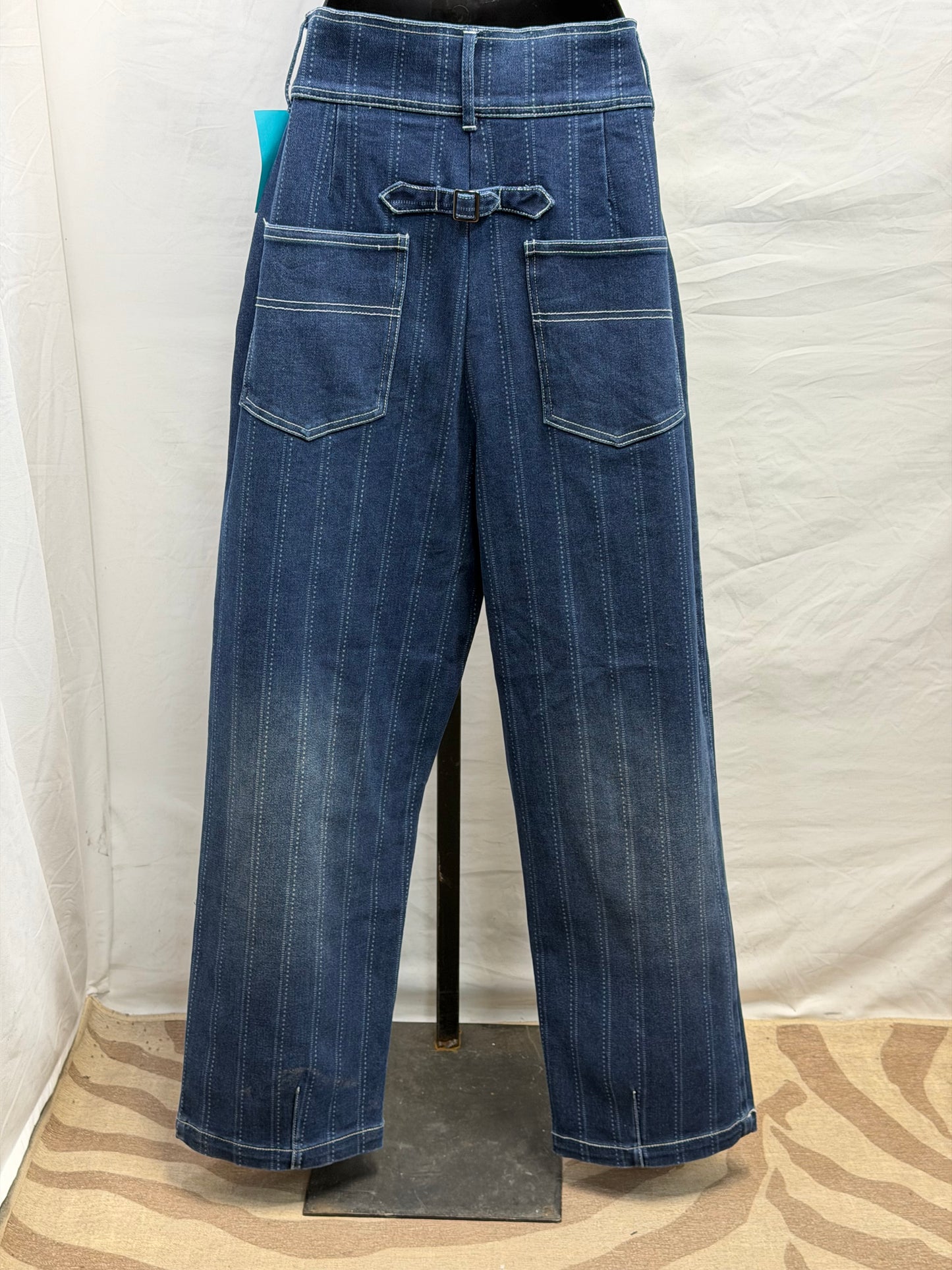 CF84-23 HIGH POCKET DENIM PANTS 14