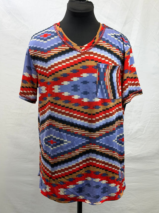 CF47-23 PURP/ORANGE TOP M