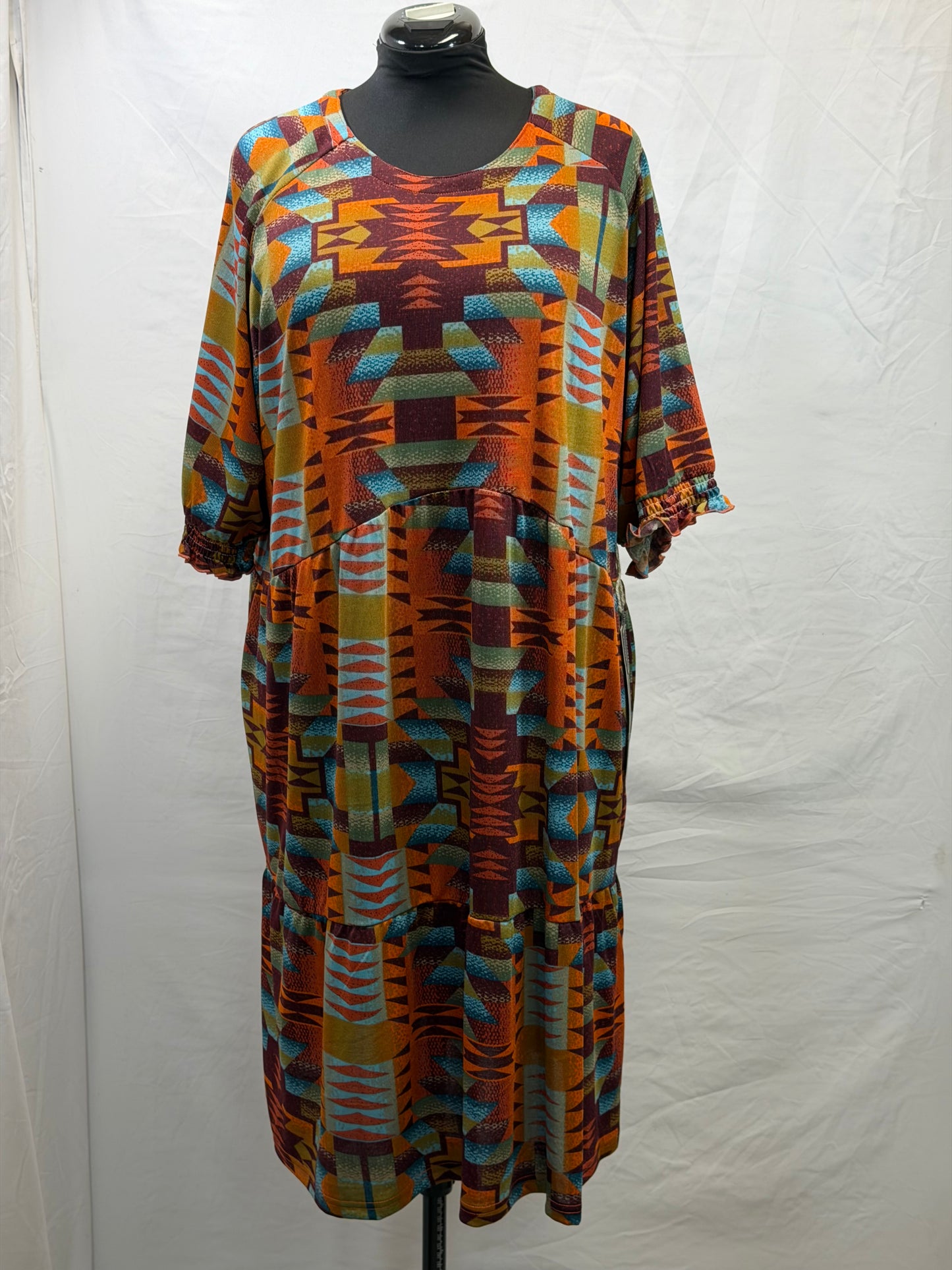 CF105-58 SUNSET DRESS 2X