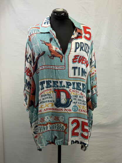 CF105-62 TRAVELING SHOW TOP 2X