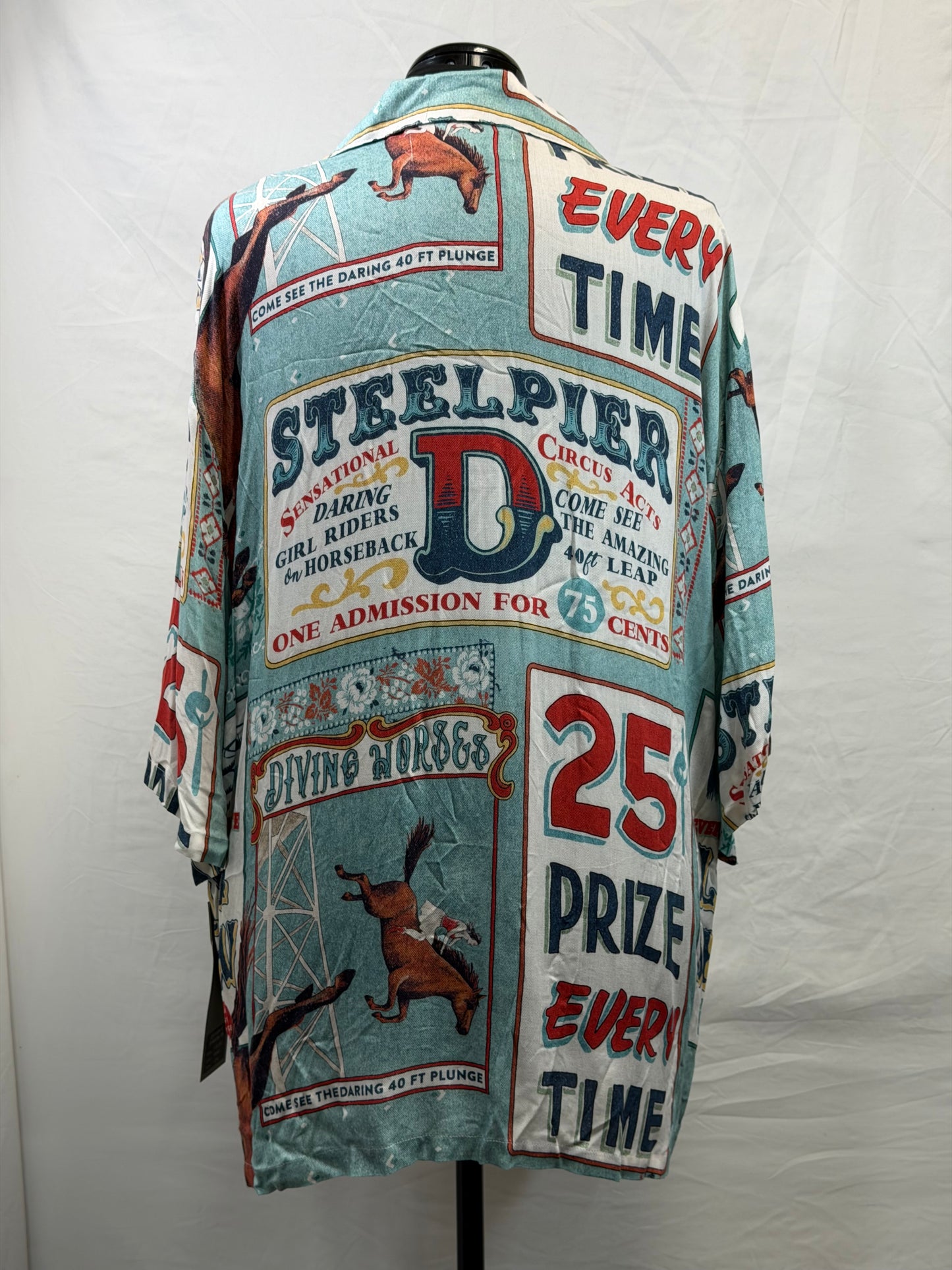 CF105-62 TRAVELING SHOW TOP 2X