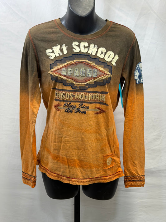 CF107-8 SKI SCHOOL TOP S