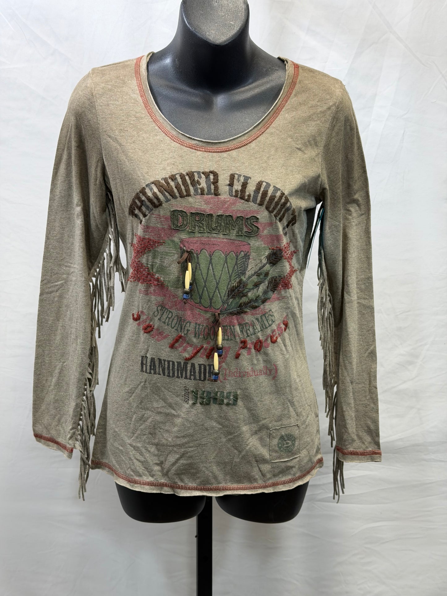 CF107-18 THUNDER CLOUDS TOP XS