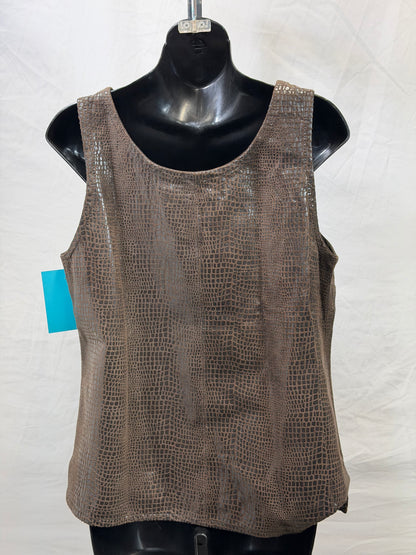 CF107-45 FAUX CROCK VEST M
